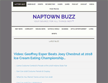 Tablet Screenshot of naptownbuzz.com